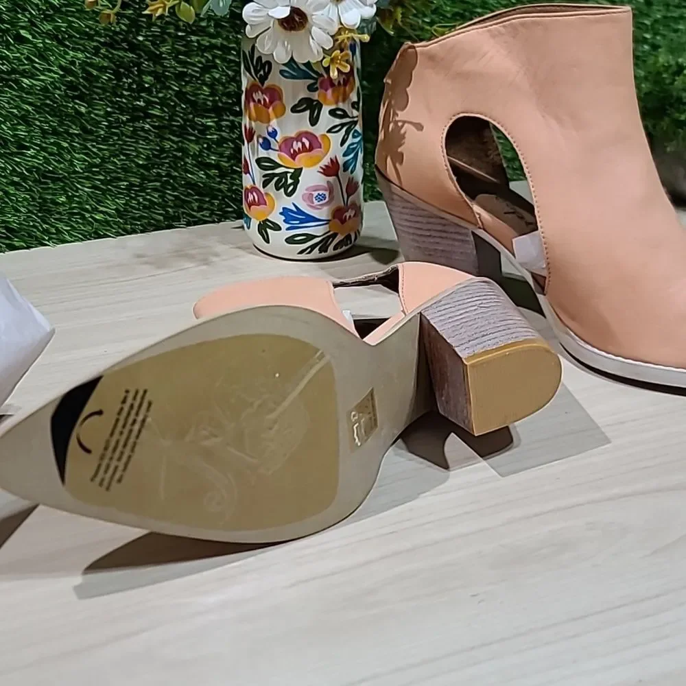 Free People Wilder Bootie - Peach EU 39 M New - Picture 4 of 8